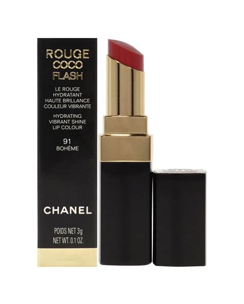 chanel rouge coco flash 91 boheme|Chanel Boheme (91) Rouge Coco Shine Hydrating Sheer.